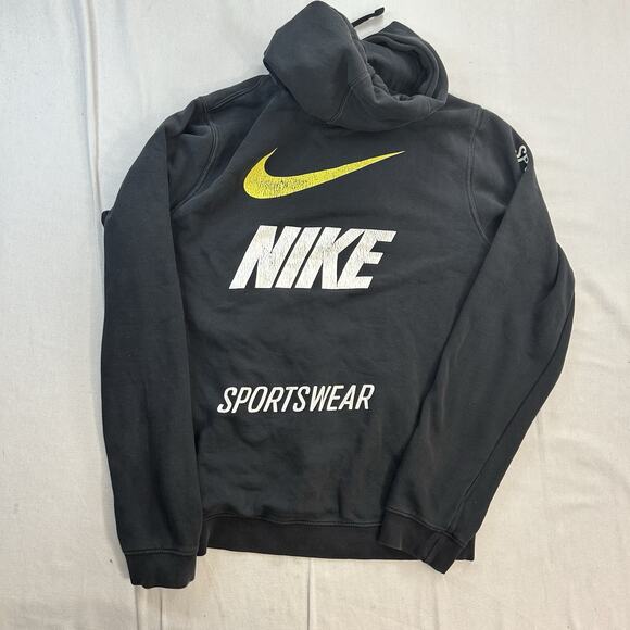 Nike Sportswear TM Spellout Swoosh Big Logo Hoodie Men's Size Small - Picture 9 of 11